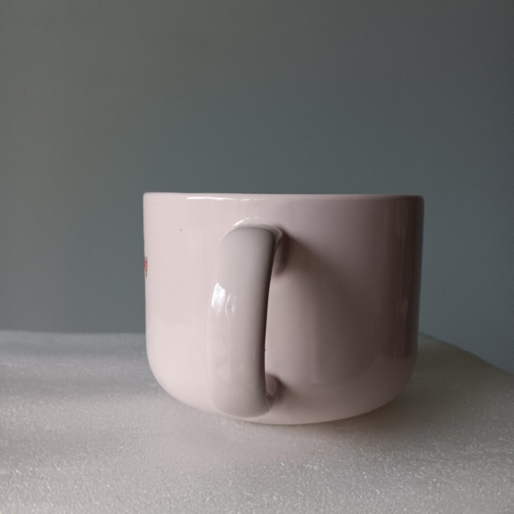 Friends You're My Lobster Oversized Coffee Mug Pink Red Stoneware 90's Gifts - Picture 5 of 9